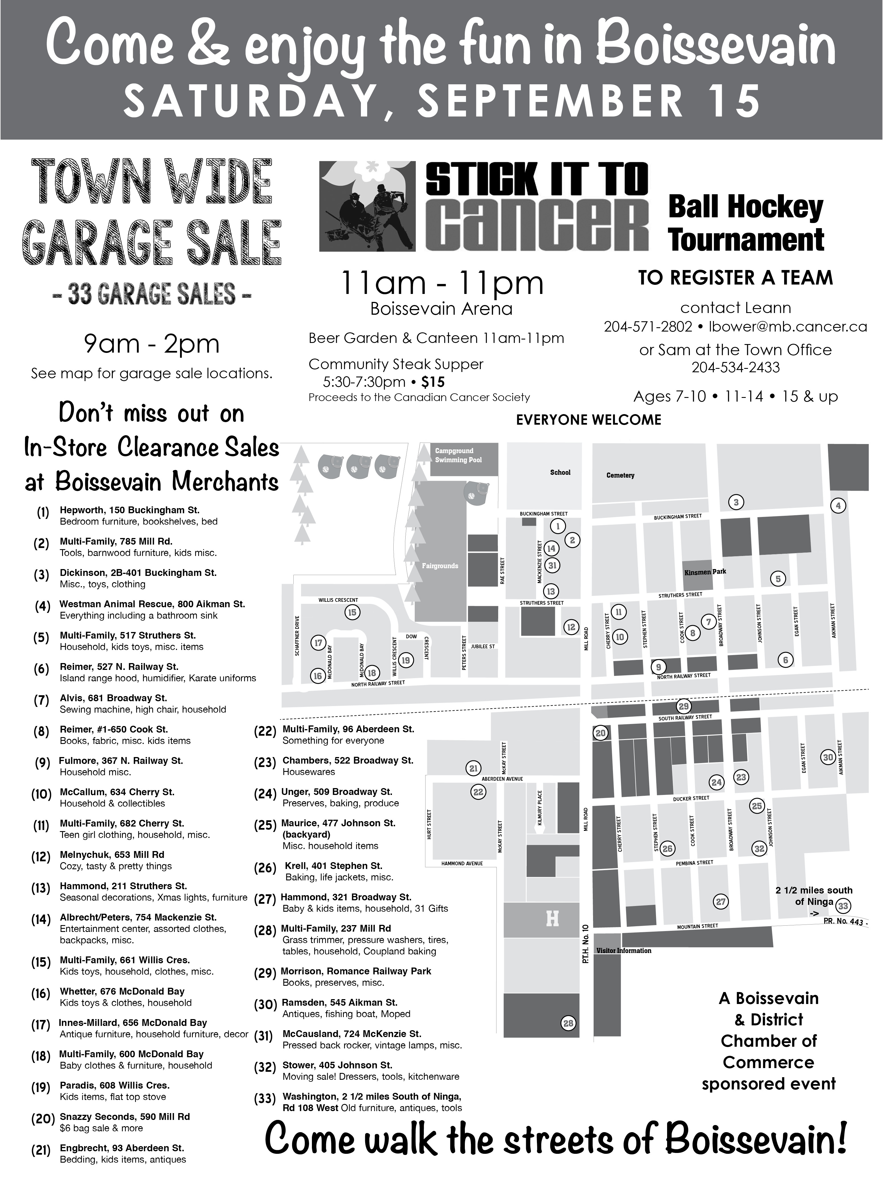 Town Wide Garage Sales
