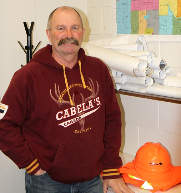  Greg Workman retired after 38 years with Manitoba Infrastructure and Transportation.  