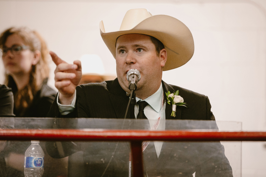 Howarth competes in Canada auctioneer competition
