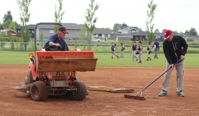 $100,000 donation helps ball diamond upkeep