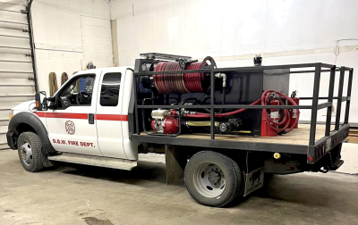 Fire Dept. makes use of members’ skills to rebuild truck