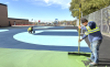 New basketball and pickleball courts near completion