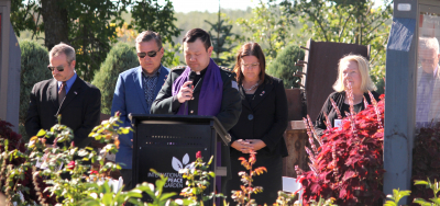 Peace Garden marks 9/11 anniversary
