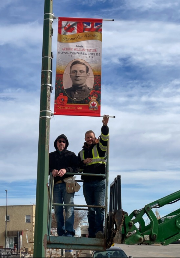 Legion honours hometown veterans with banners