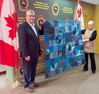 Quilt of Valour wraps up 30-year military career