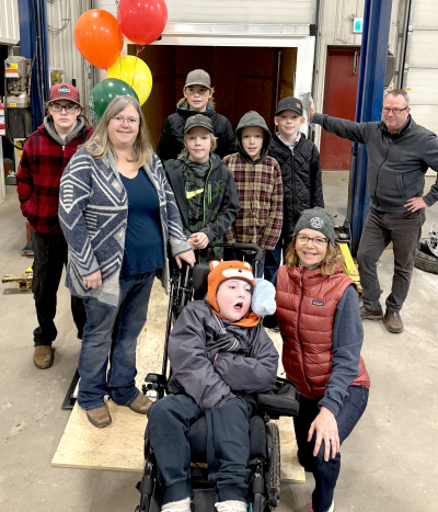 Dreams for Kids impact Boissevain family