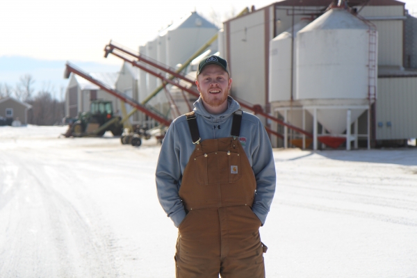Young Minto farmer busy with committee responsibilities