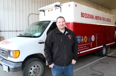 Boissevain-Morton receives $112,779 for rescue van