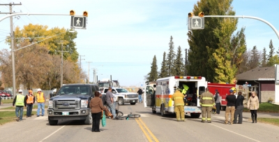 RCMP issue warning after youth on bike hit near school