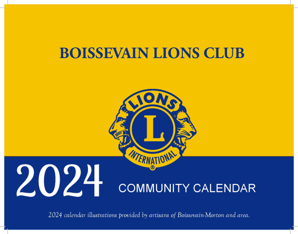 20 years for Boissevain Lions calendar