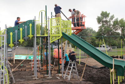 New middle years’ playground complete