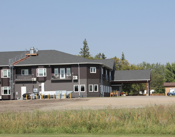 The now-empty lot just south of Cherry Creek Place has been secured in preparation for the next phase of senior housing in Boissevain.