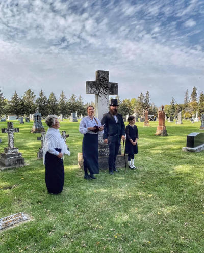 Gossip in the Graveyard