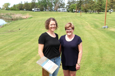 Refurbished park at Elgin boon to Grassland municipality